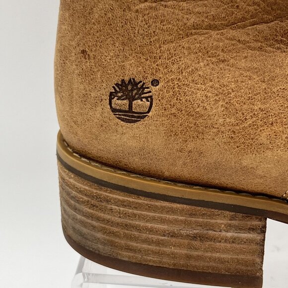 Timberland Womens 11 Beckwith Chelsea Boot Gripstick Sole Ortholite Stacked Heel - Picture 9 of 16